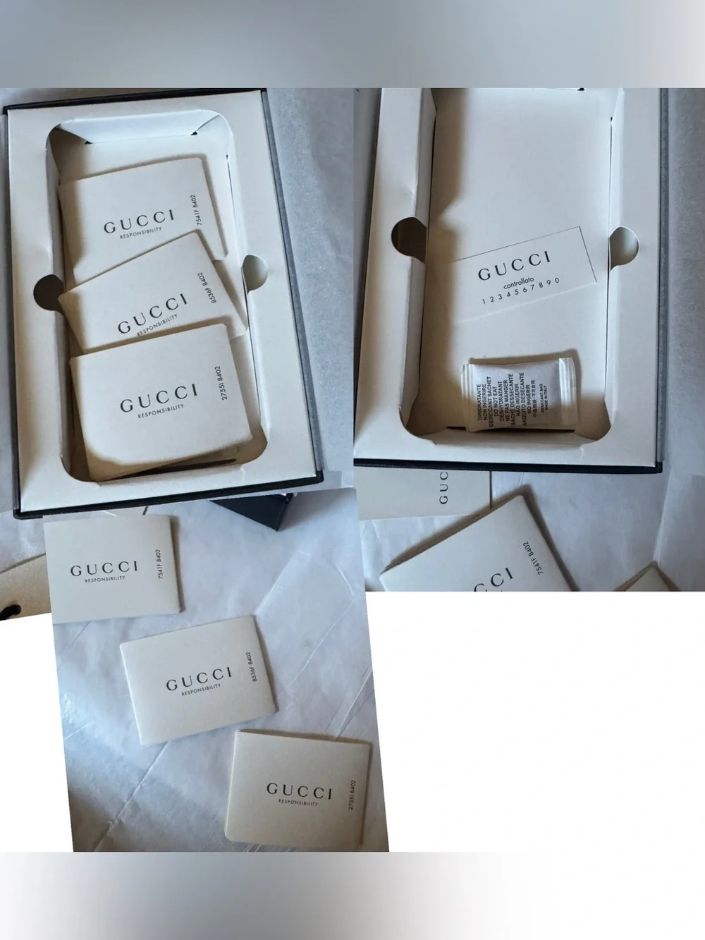 NIB Gucci Ophidia GG Monogram Case for iPhone X/XS Tessuto Beige